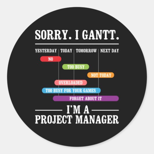 私はプロジェクトのAger実行計画を持っている ラウンドシール (正面)