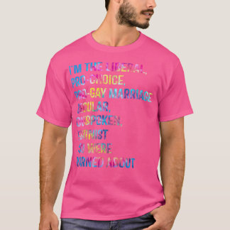 私はプロチョイス自由主義のプロゲイ結婚Lgbt Fだ Tシャツ