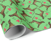 『私はプロット·ハウンドが大好き』 ラッピングペーパー (ロールコーナー)