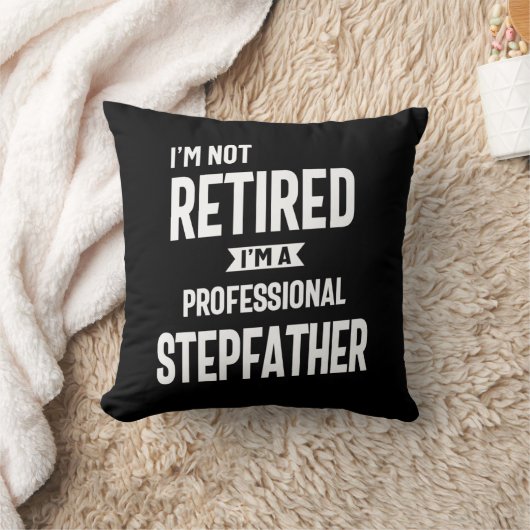 私はプロフェッショナルの義理退職したの父親ではない クッション (ブランケット)