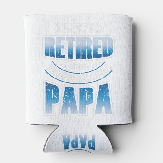 私はプロフェッショナルパ退職したパバータグOpaではない 缶クーラー (裏面)