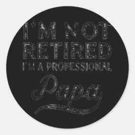 私はプロフェッショナル退職したパパじゃない ラウンドシール