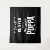 私はプロフェッショナル退職したポッパギフトではない タペストリー (正面)