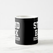 私はプロフェッショナル コーヒーマグカップ (中央)