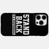 私はプロフェッショナル Case-Mate iPhoneケース (裏面 (横))