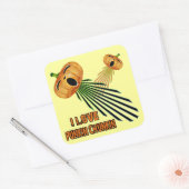 私はプンキン春琴を愛する スクエアシール (封筒)