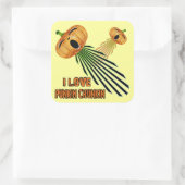 私はプンキン春琴を愛する スクエアシール (バッグ)