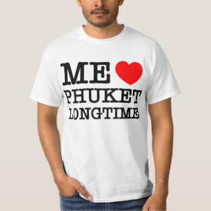 私はプーケットが大好き Tシャツ