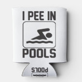 私はプールに入る 缶クーラー (裏面)