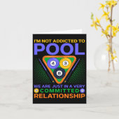 私はプールに夢中ではない カード (黄色い花)