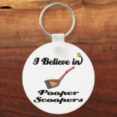 私はプ信じローパーで キーホルダー (正面)