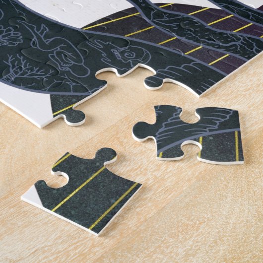 私はヘブライ私の目を持ち上げます ジグソーパズル (側面)