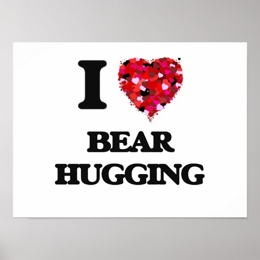 私はベアーハグが大好き ポスター (正面)