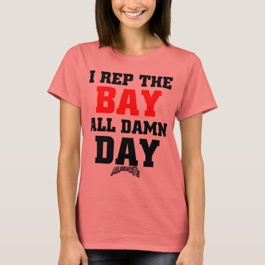 私はベイリンガーを代表 Tシャツ (正面)