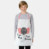 私はベグ私は強い象の動物の子供である エプロン (着用した状態)