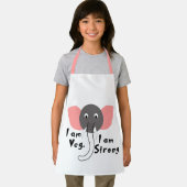 私はベグ私は強い象の動物の子供である エプロン (インサイチュ)