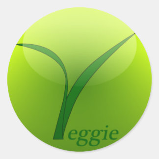 私はベジタリアンシール ラウンドシール