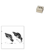 私はベッカッチーニ狩り ラバースタンプ (押印)