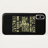 私はベト遠くにナム5で働いた人には遠く行かない Case-Mate iPhoneケース (裏面(横))