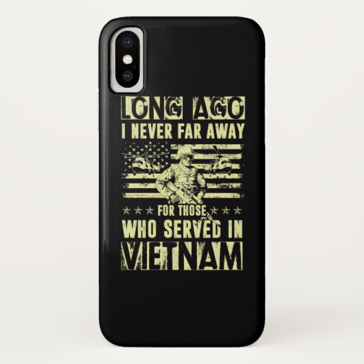 私はベト遠くにナム5で働いた人には遠く行かない Case-Mate iPhoneケース (裏面)