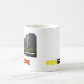 私はベネズエラ熱帯性雀が大好き コーヒーマグカップ (中央)