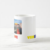 私はベネズエラ熱帯性雀が大好き コーヒーマグカップ (中央)