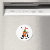 私はベビーのニンジン磁石が大好き マグネット (インサイチュ (食洗機))