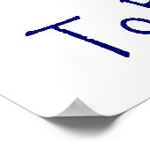 私はベビーシッター教えをしないで英語に来た ポスター (角)