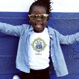 私はベリーかわいいブルーベリーの夏の名前Tシャツ トドラーTシャツ