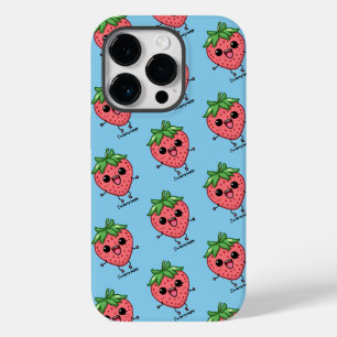私はベリーハッピーキュートかわいいストロベリージャンプ Case-Mate iPhone 14 PROケース