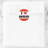 私はベルリンが大好きだ ラウンドシール (バッグ)