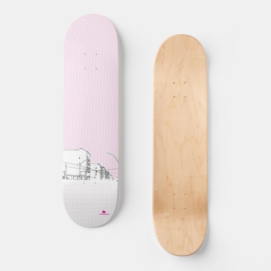 私はベルリンのスケートボードを愛します スケートボード (正面)