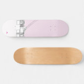 私はベルリンのスケートボードを愛します スケートボード (横)