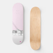 私はベルリンのスケートボードを愛します スケートボード (正面)