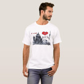 私はベルリンを愛します Tシャツ (正面フル)