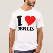 私はベルリン3Dを愛します Tシャツ (正面)