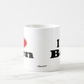 私はベンを愛します コーヒーマグカップ (中央)