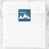 私はベンド・オレゴン・マウンテンに居たい スクエアシール (バッグ)