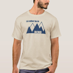私はベンド・オレゴン・マウンテンに居たい Tシャツ