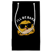 私はベーキング映画おもしろいプンダークBGを焼く スモールペーパーバッグ (正面)