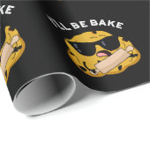 私はベーキング映画おもしろいプンダークBGを焼く ラッピングペーパー (ロールコーナー)