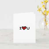 私はベーコンよりも君を愛している。 カード (黄色い花)