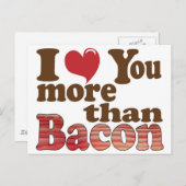 私はベーコンよりも君を愛している ポストカード (正面/裏面)