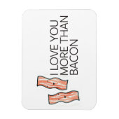 私はベーコンよりも君を愛している マグネット (縦)