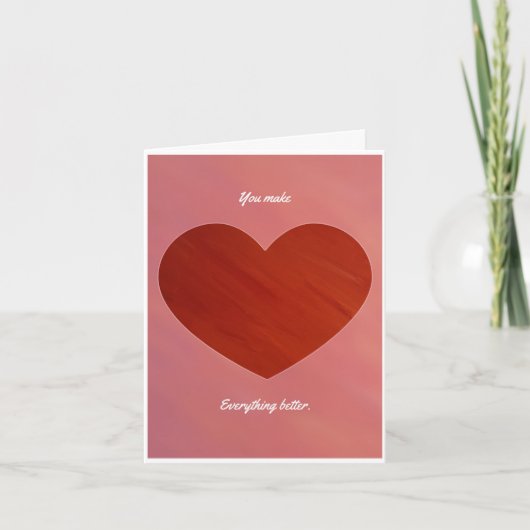 私はベーコンバレンタインが大好き シーズンカード (正面)