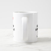 私はベーコンマグ(20oz)よりも夫が大好き ジャンボコーヒーマグカップ (裏面)