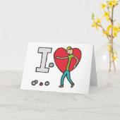 私はペタンケが大好き カード (黄色い花)