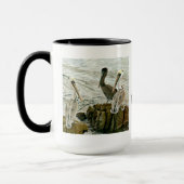 私はペリカンを愛します! コーヒー・マグ マグカップ (左)