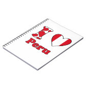 私はペルーが大好きだ ノートブック (左側)