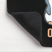 私はペンギンがとても好きだ マウスパッド (コーナー)